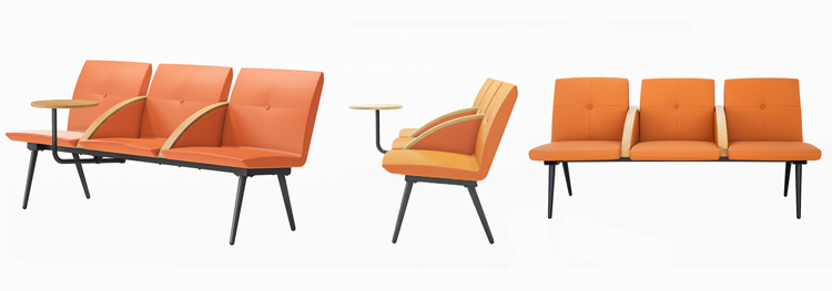 PU机场椅/等候椅/排椅沙发-YF(图1) undefined